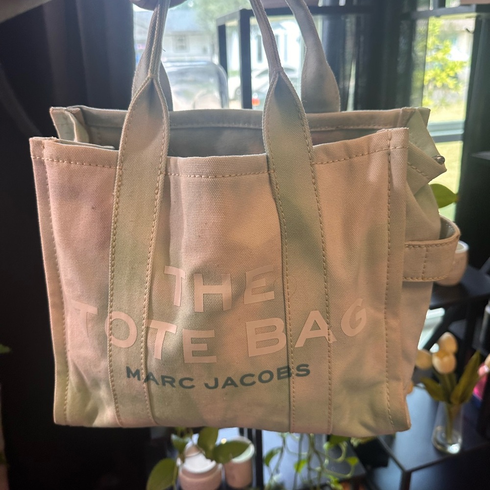 Marc Jacobs Large Pastel Green Tote Bag